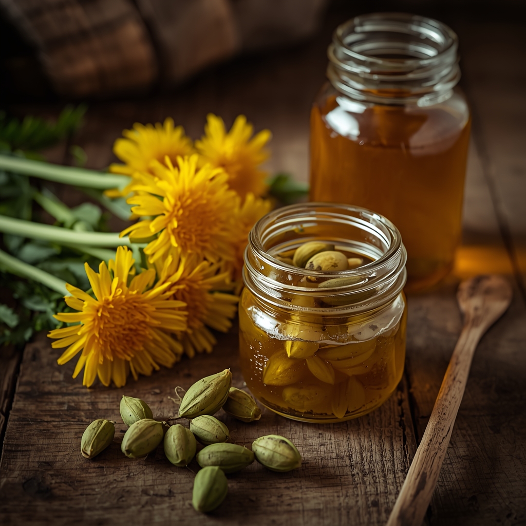 cvetovi-i-pupoljci-maslacka-sirup-i-kiseljenje Cvetovi i pupoljci maslačka za sirup i kiseljenje u sirćetu